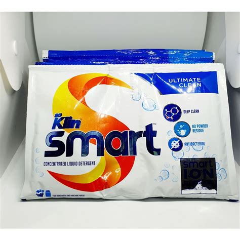 So Klin Smart Ultimate Liquid Detergent 1Box 72Sachets 60ml Shopee