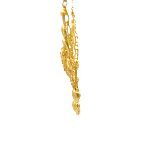 Dynasty Gold Necklace - Mustafa Jewellery