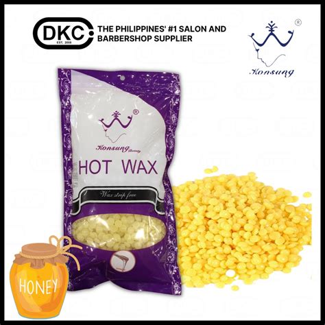 Konsung Beauty Hot Hard Hair Wax Beans Beads Pebble G Body Hair Removal Wax Strip Free Dkc