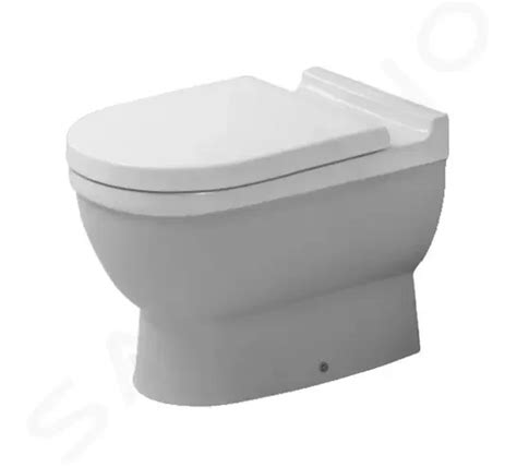 DURAVIT Starck 3 Stojace WC zadný odpad s HygieneGlaze alpská