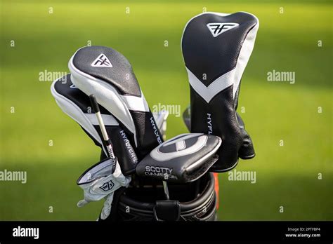 Hyflyers Gc Headcovers Seen During The First Round Of Liv Golf