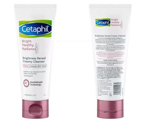 Cetaphil Bright Healthy Radiance Reveal Creamy Cleanser 100g