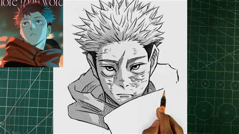 How to draw YUJI ITADORI - JUJUTSU KAISEN S2 Shibuya Incident Arc - YouTube