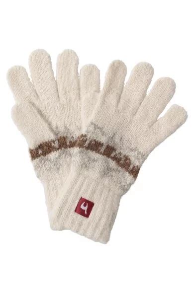 Alpaka Fingerhandschuhe Natura Aus Alpaka Superfine