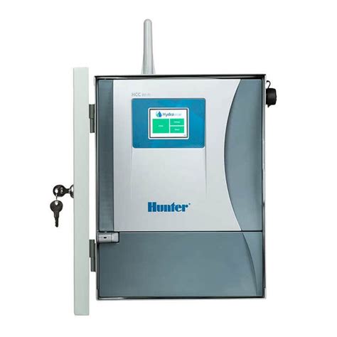 Hunter 8 Station Hcc Controller With Metal Wall Mount