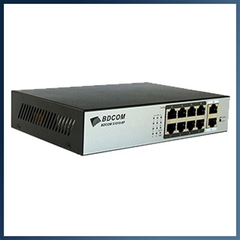BDCOM S1010-8P Switch unmanaged 8 ports 100M POE, 2 ports 100M – wahda ...