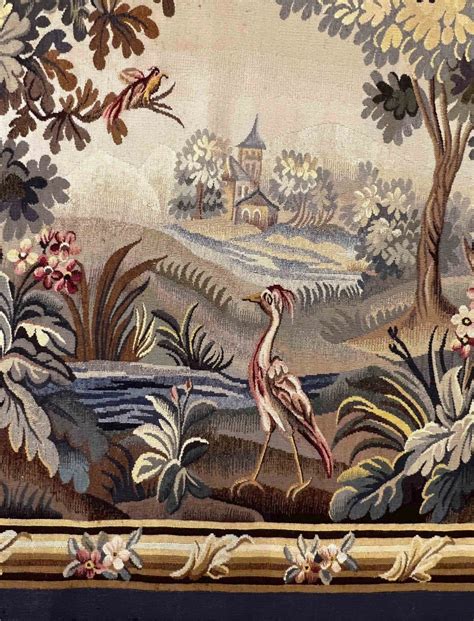 Proantic Tapisserie Verdure Aubusson Xixe S M X M N