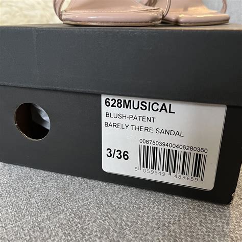 Dune Blush Nude Patent Strappy Heeled Sandals In Depop