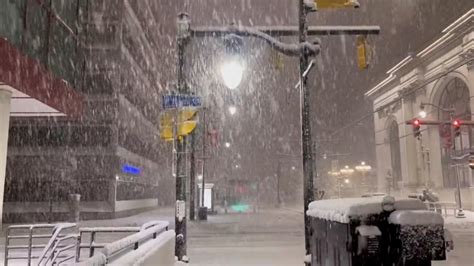 Historic Potentially Heavy Snow Hits New York | video - World Today News