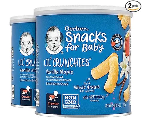 Gerber Lil’ Crunchies - Vanilla Maple – MamaApp