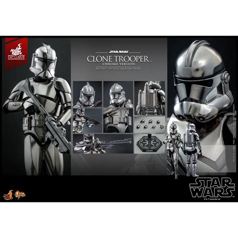 全新 Hot Toys MMS643 星際大戰 Star Wars 複製人士兵 銀色電鍍版 非 MMS647 蝦皮購物