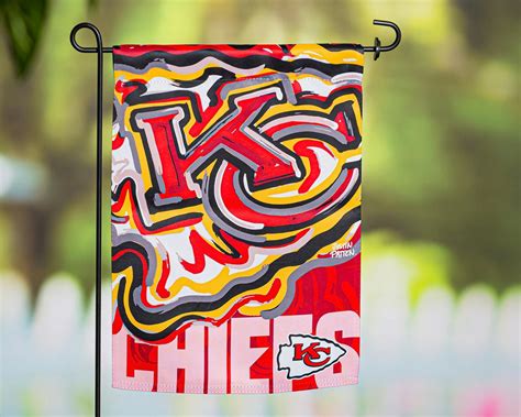 Kansas City Chiefs Garden Flag 12 X 18 by Justin Patten - Etsy