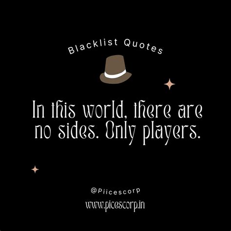 Best Blacklist Series Quotes - PiiCESCORP