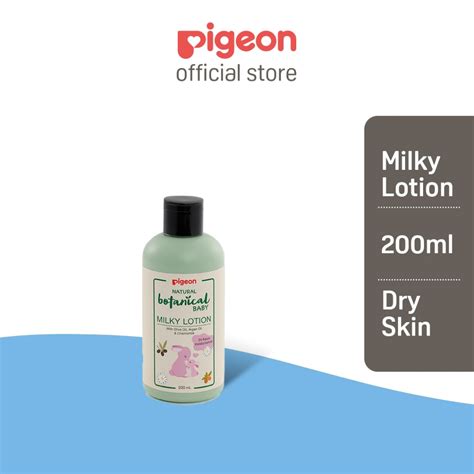 PIGEON Natural Botanical Baby Milky Lotion 200ml 500ml Shopee