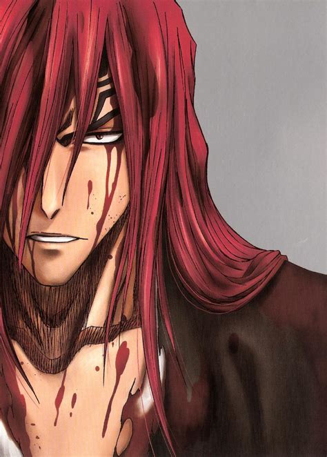 Renji Abarai Hair Down