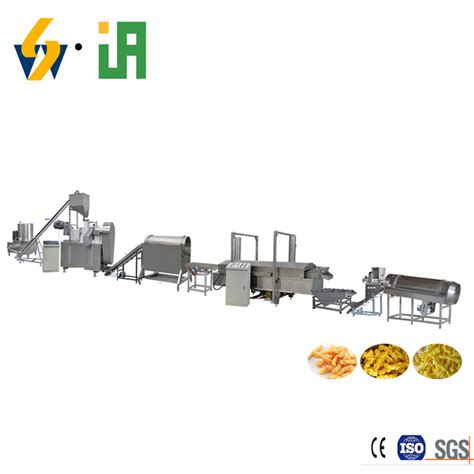 Automatic Corn Puff Snacks Maize Flakes Breakfast Cereals Cornflakes