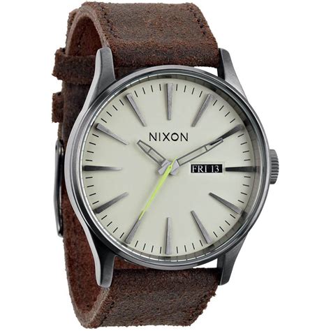 ЧАСЫ NIXON Sentry Leather A/S купить в Москве, Санкт-Петербурге. ЧАСЫ ...
