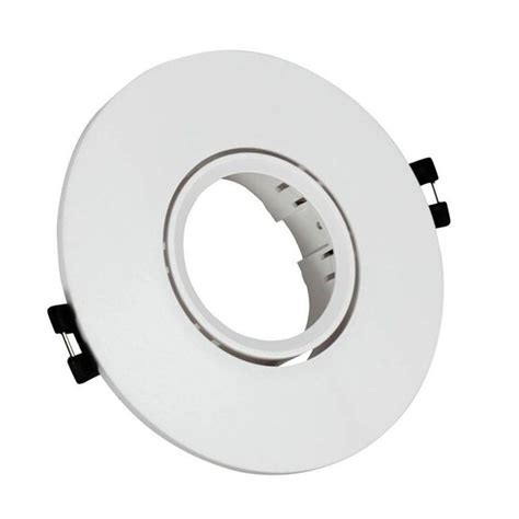 Aro Circular Blanco Orientable Para Gu Starled Iluminacion