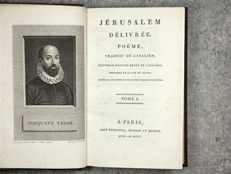 Jerusalem Delivree Poeme Traduit De L Italien Nouvelle Edition Revue