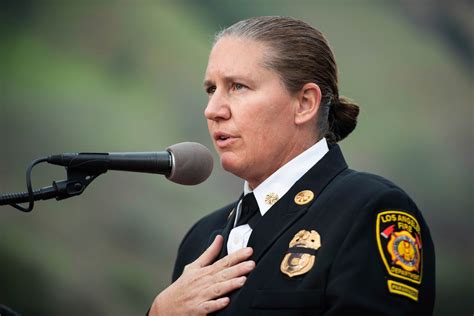 Los Angeles Names Its First Female Fire Department Chief The Independent