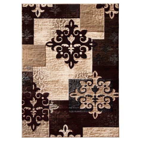 GENERIC/UNBRANDED ECARPET Maizy Taupe 3 ft. 11-inch. x 5 ft. 7-inch ...