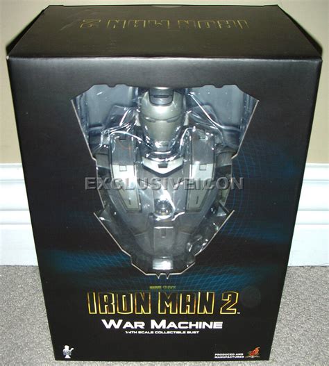 2010 Hot Toys 1 4th Scale Iron Man 2 Movie 9 War Machine Mark 1 Bust Canadian Ebay