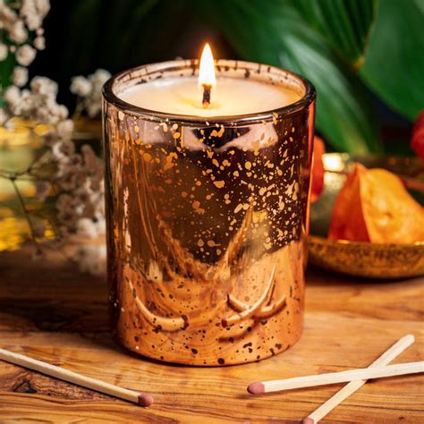 30cl 10 5oz Electroplated Copper Ebony Luxury Candle Glass Candle Shack Bv