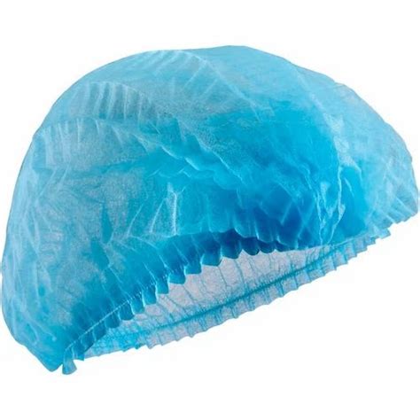 Blue Disposable Bouffant Cap Size Inch At Rs Piece In