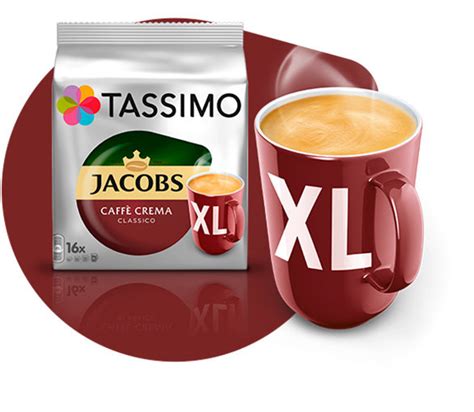 Tassimo Jacobs Caffe Crema Xl Do Ekspresu Bosch Tassimo Kapsu Ki