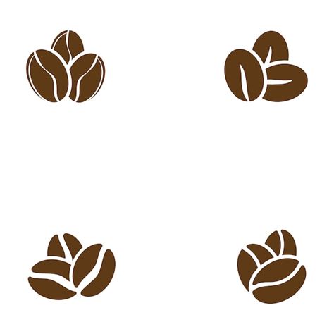 Premium Vector Coffee Bean Icon Vector