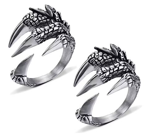 Buy Stylewell Set Of 2 Pcs Unisex Trending Stylish Silver Color