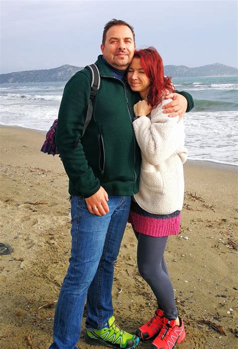 Cuckold Slut Irina Public Sex On The Rocks