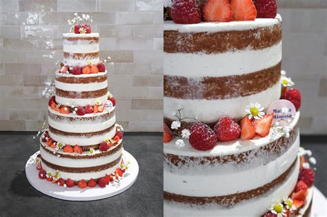 Wedding Naked Cake Maison Mimosa