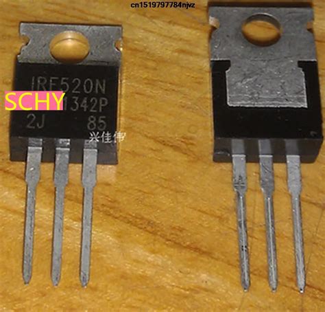 IRF520N IRF520 IRF520PBF TO 3P 20pcs-in Relays from Home Improvement on ...