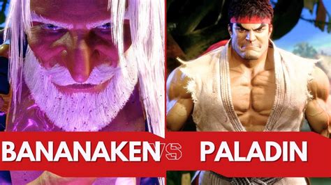 SF6 BananaKen JP vs Paladin Ryu Street fighter 6 スト6 快打旋風