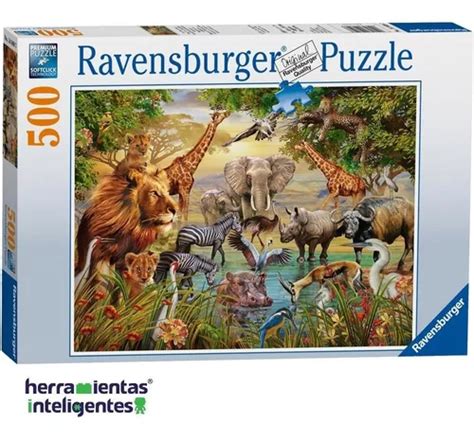 Quebra Cabe A Ravensburger Pe As Do Mundo Dos Animais Selvagens