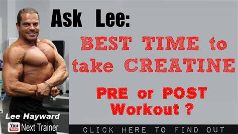 Creatine Supplements Before Or After Workout | EOUA Blog