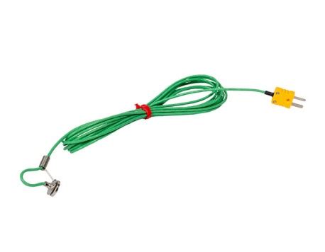 Magnetic temperature sensor, max 350°C, 3.5m (green) - Magnetic ...