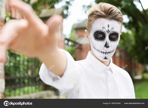 Dia De Los Muertos Makeup Male