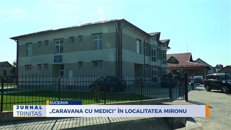 Caravana cu medici în localitatea Mironu YouTube