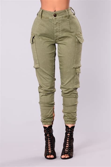 Kalley Cargo Pants Olive