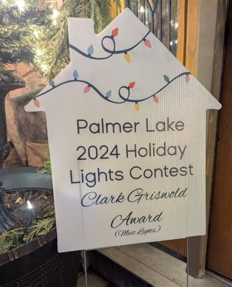 Contest Winners Holiday Lights Contest Town Of Palmer Lake