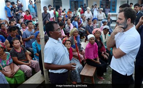 Heartbreaking To See Rahul Gandhi After Meeting People In Manipur