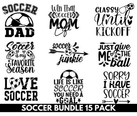 Soccer Mom Svg Bundle Soccer Svg Soccer Shirt Svg Soccer Mom Life Svg