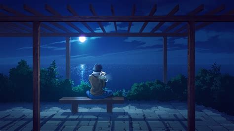 Park Anime Night Wallpapers - Wallpaper Cave