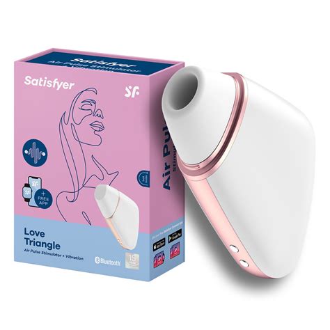 Вибратор Satisfyer Love Triangle вакуумный бесконтактный стимулятор ...