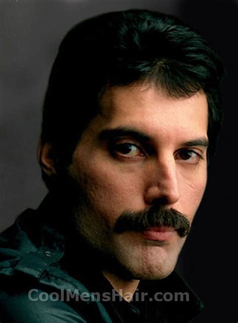 freddie mercurys chevron mustache freddie mercury haircut freddie