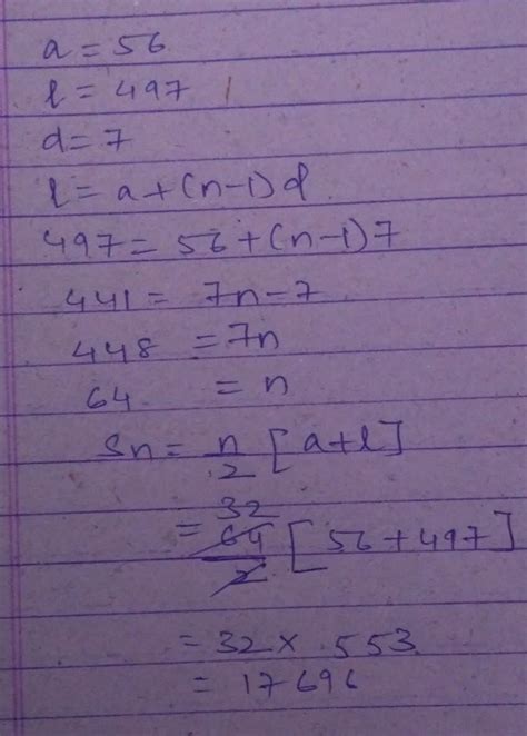 Find The Sum Of All Integers Between 50 And 500 Which Are Divisible By