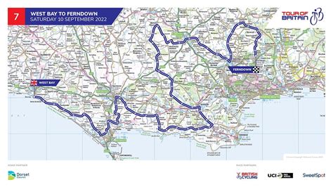 Tour Of Britain Stage 7 Preview Route Map CycleGuard