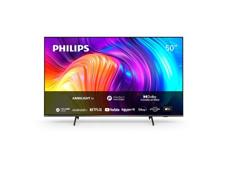 Philips 50 The One 4K UHD Ambilight 50PUS8517 12 TV Komplett Dk